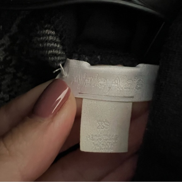 AJAIE ALAIE KULLU TURTLE NECK DRESS wool gray size XS CL - Picture 7 of 7